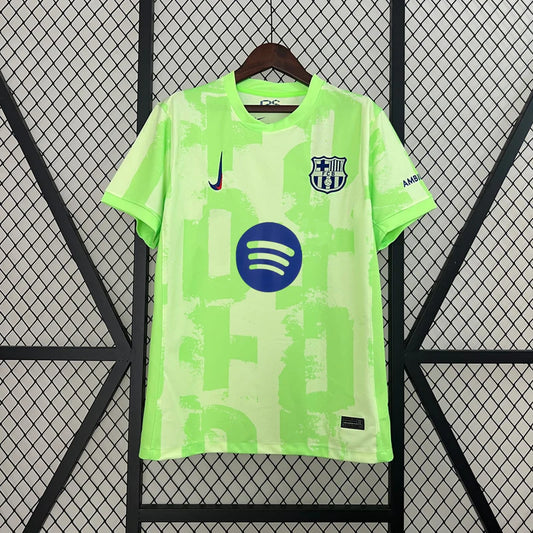 Camiseta FC Barcelona Temporada 2024-2025 – Tercera Equipación Edición Jugador Auténtica con Tecnología DRI-FIT – Adulto Unisex (Tallas S-2XL)