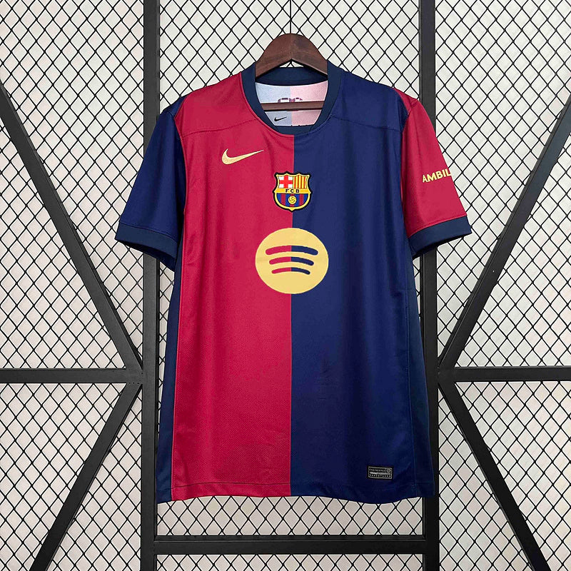 Camiseta FC Barcelona Temporada 2024-2025 – Edición Jugador Auténtica (Local) con Tecnología DRI-FIT – Adulto Unisex (Tallas S-2XL)